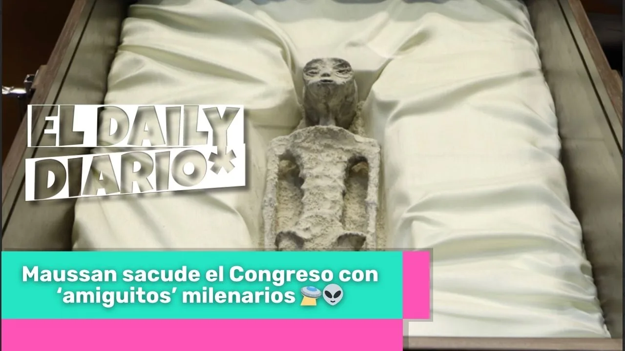 Lee más sobre el artículo Maussan sacude el Congreso con ‘amiguitos’ milenarios 🛸👽