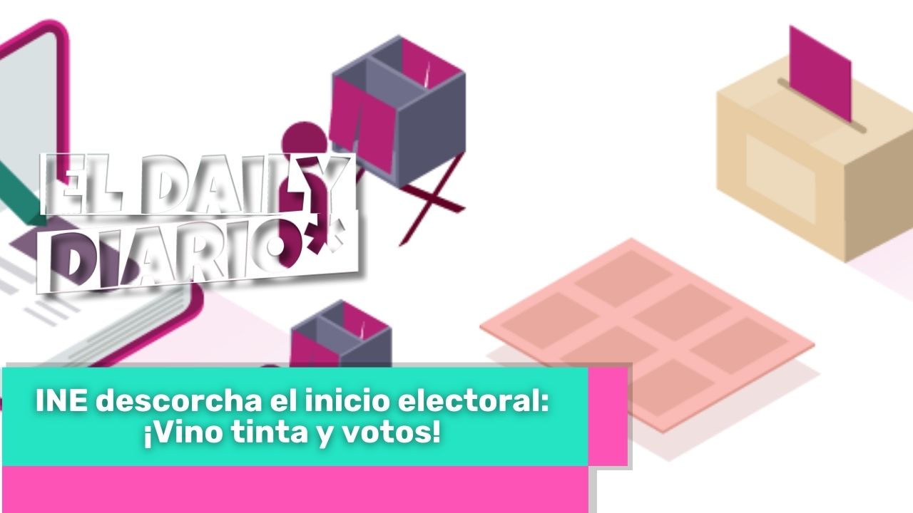 Lee más sobre el artículo INE descorcha el inicio electoral: ¡Vino tinta y votos!