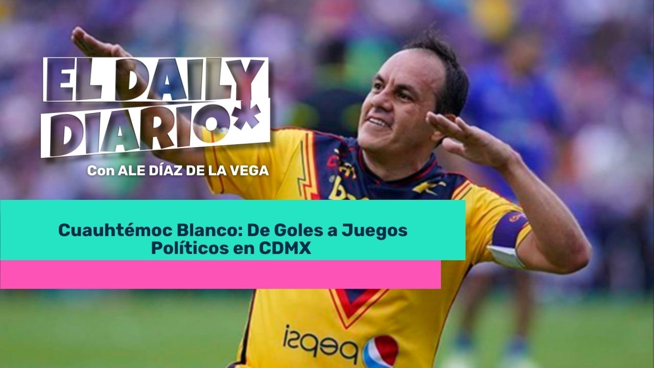 Lee más sobre el artículo Cuauhtémoc Blanco: De Goles a Juegos Políticos en CDMX