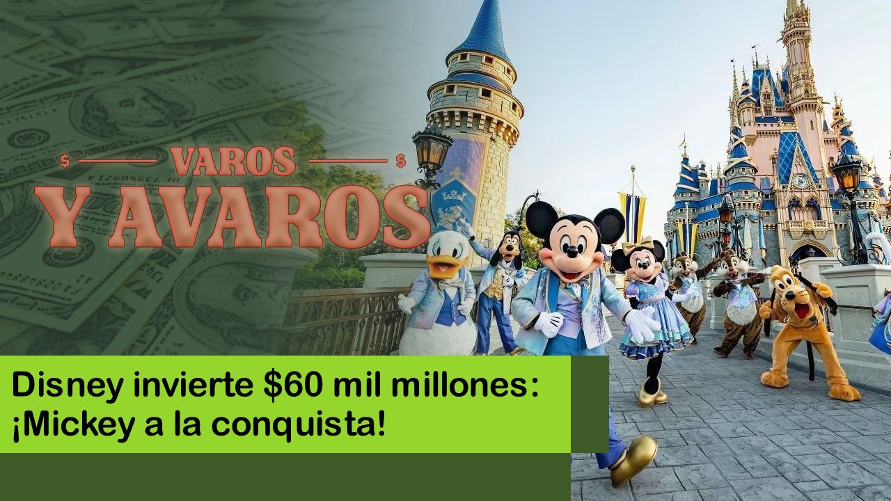 Lee más sobre el artículo Disney invierte $60 mil millones: ¡Mickey a la conquista!