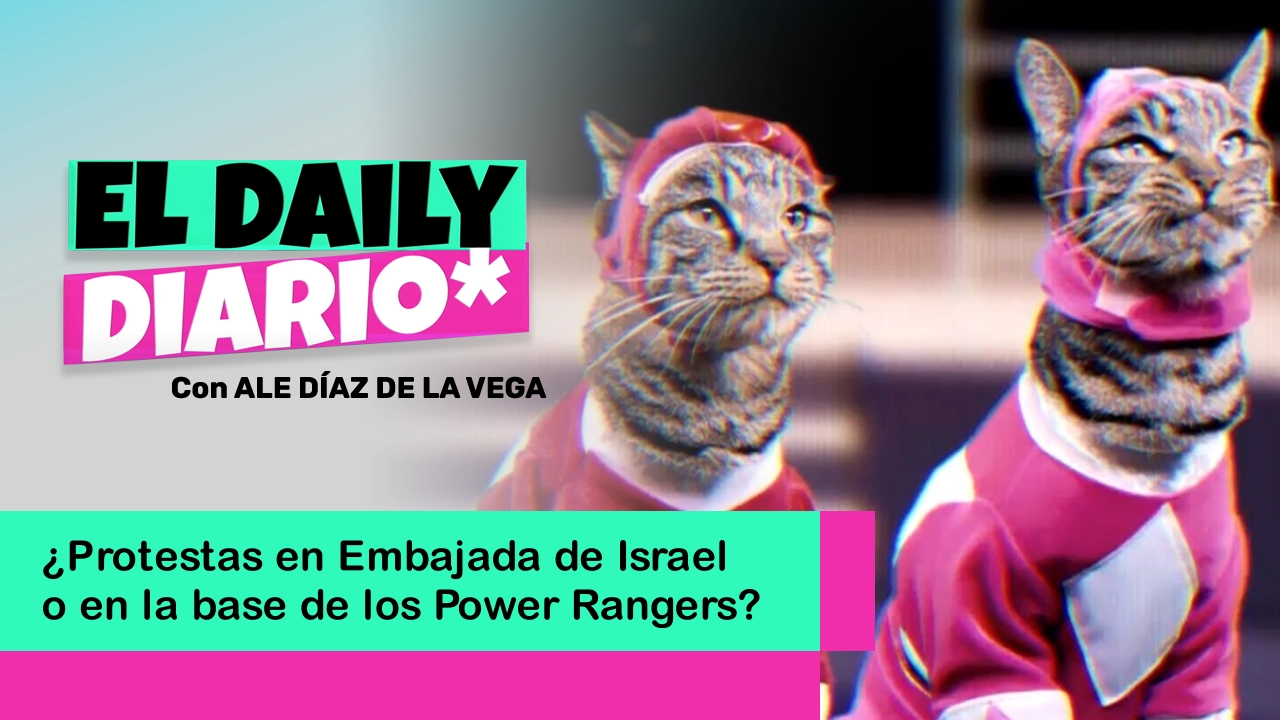 Lee más sobre el artículo ¿Protestas en Embajada de Israel o en la base de los Power Rangers?