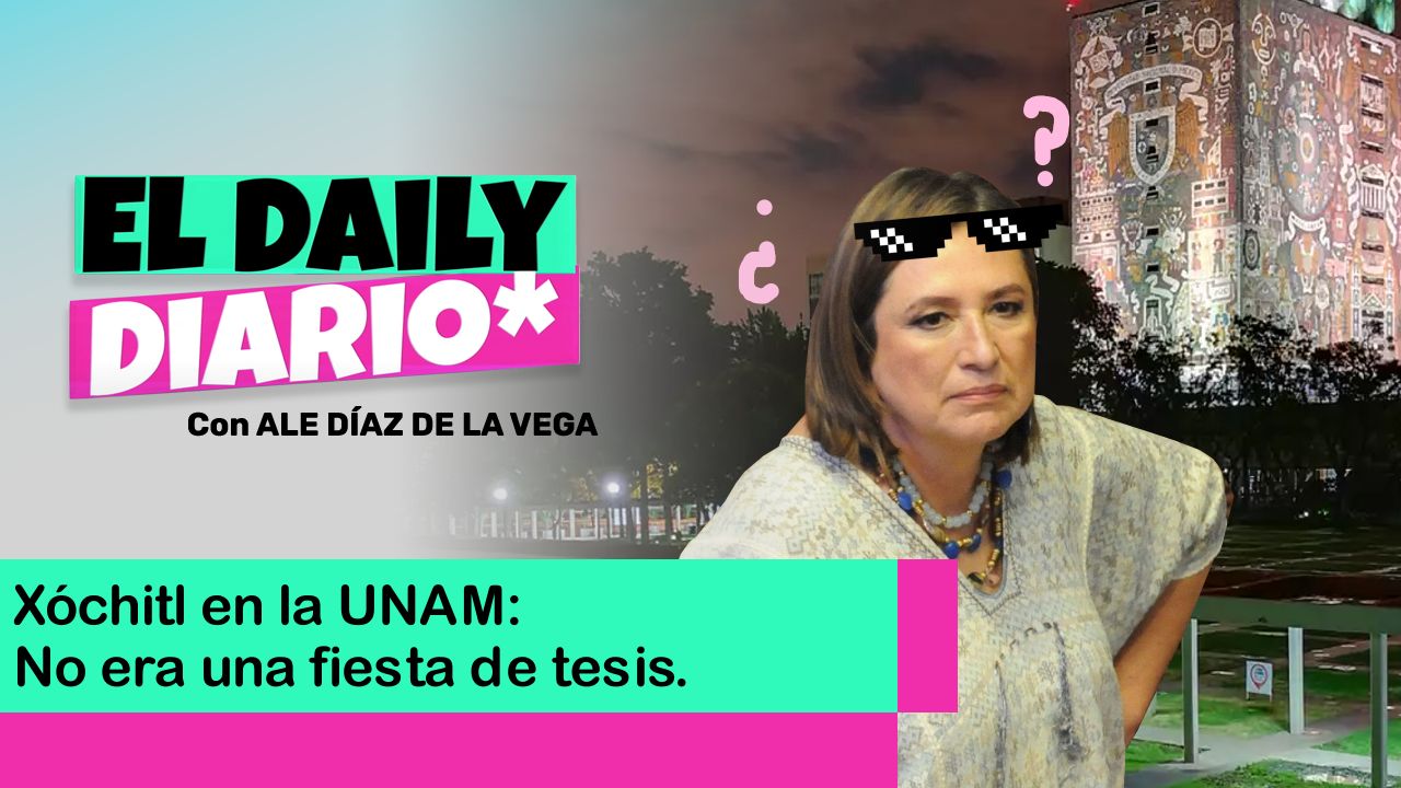 Lee más sobre el artículo Xóchitl en la UNAM: No era una fiesta de tesis.