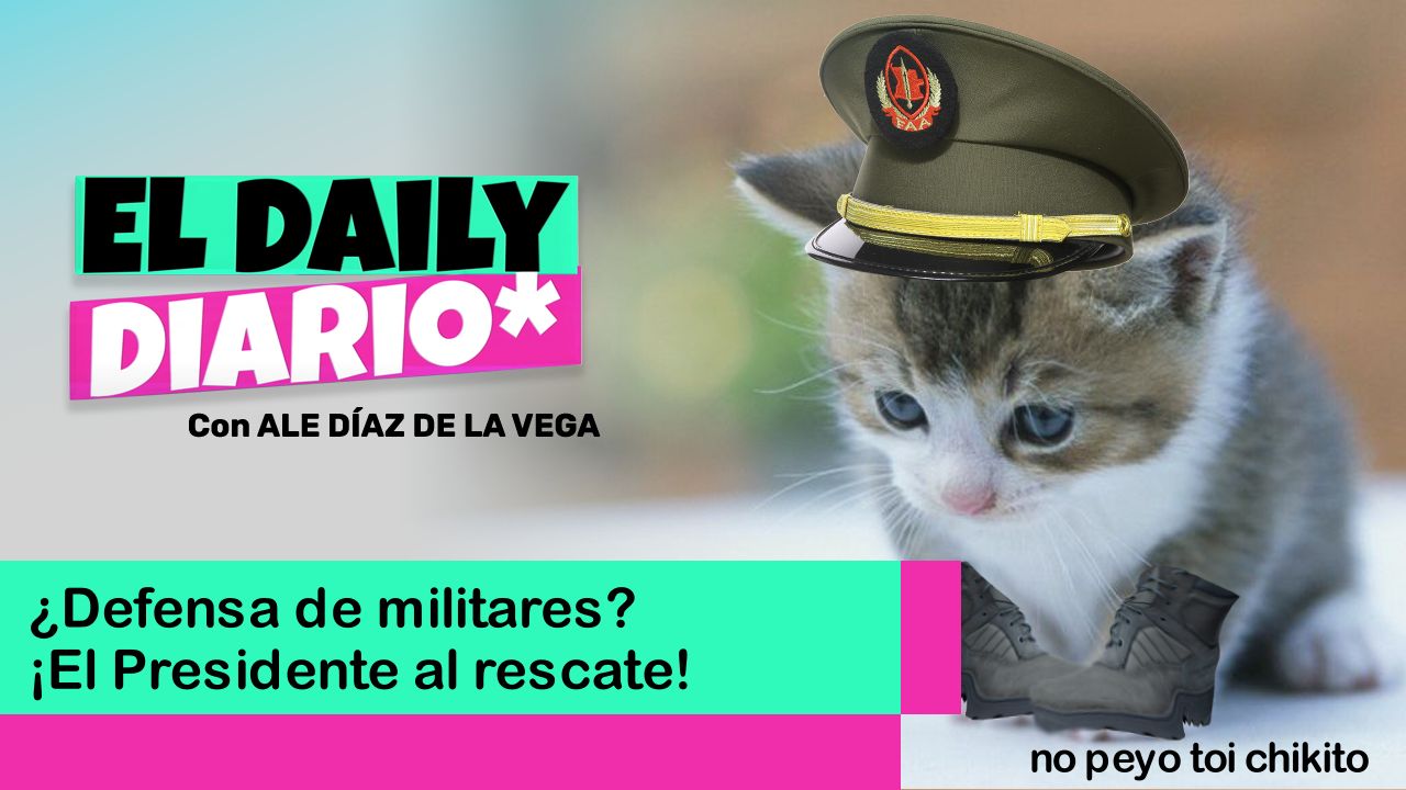 Lee más sobre el artículo ¿Defensa de militares? ¡El Presidente al rescate!