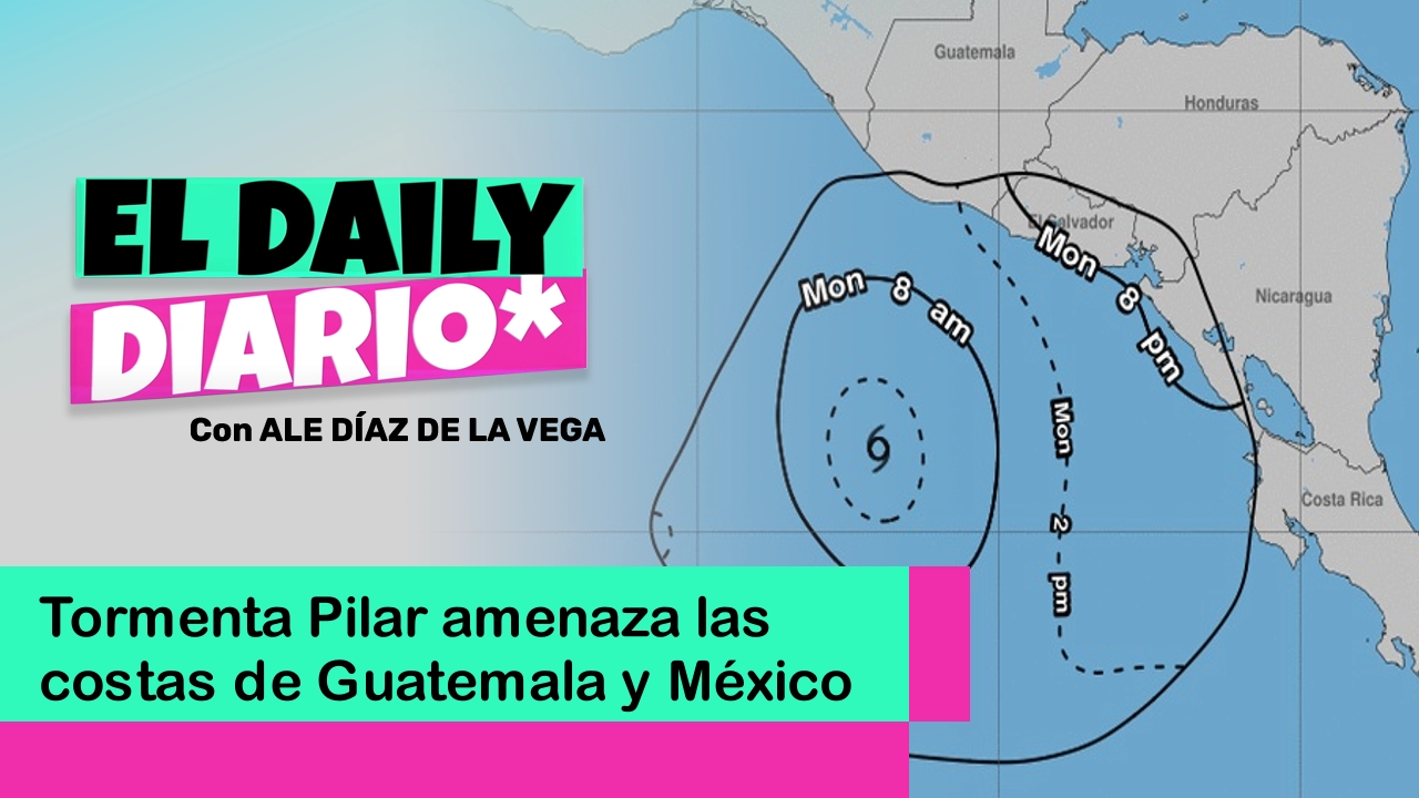 Lee más sobre el artículo Tormenta Pilar amenaza las costas de Guatemala y México