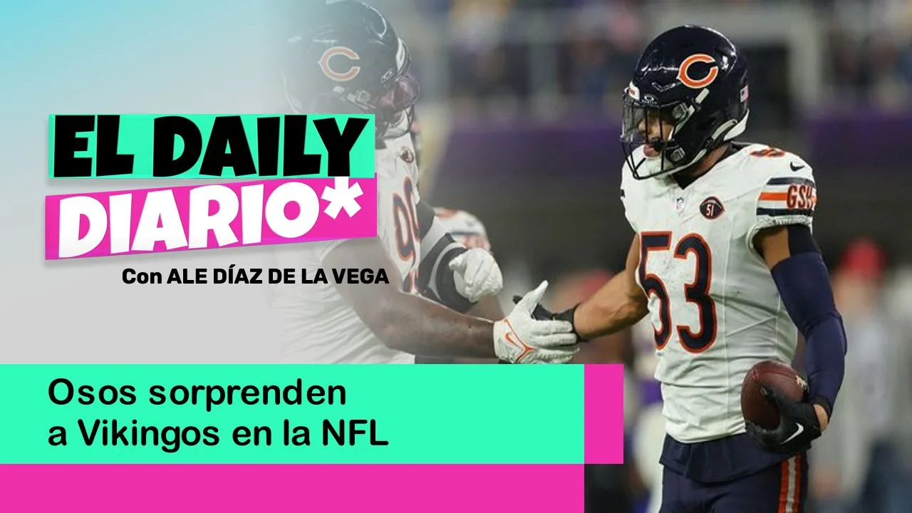 Lee más sobre el artículo Osos sorprenden a Vikingos en la NFL