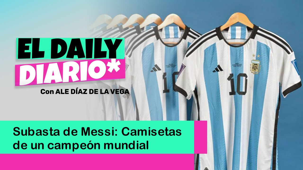 Lee más sobre el artículo Subasta de Messi: Camisetas de un campeón mundial