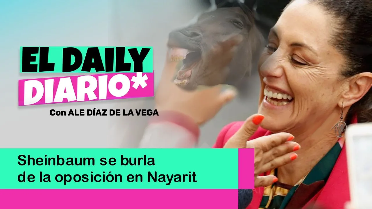 Lee más sobre el artículo Sheinbaum se burla de la oposición en Nayarit