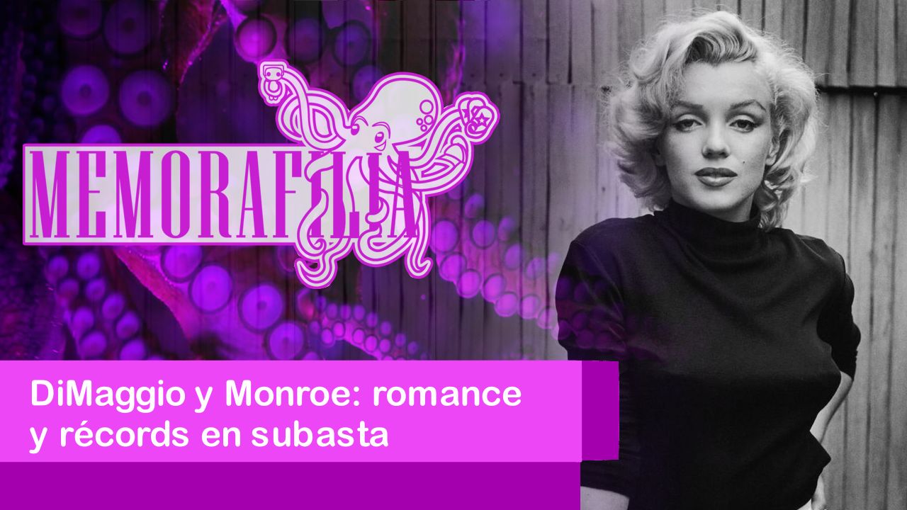 Lee más sobre el artículo DiMaggio y Monroe: romance y récords en subasta