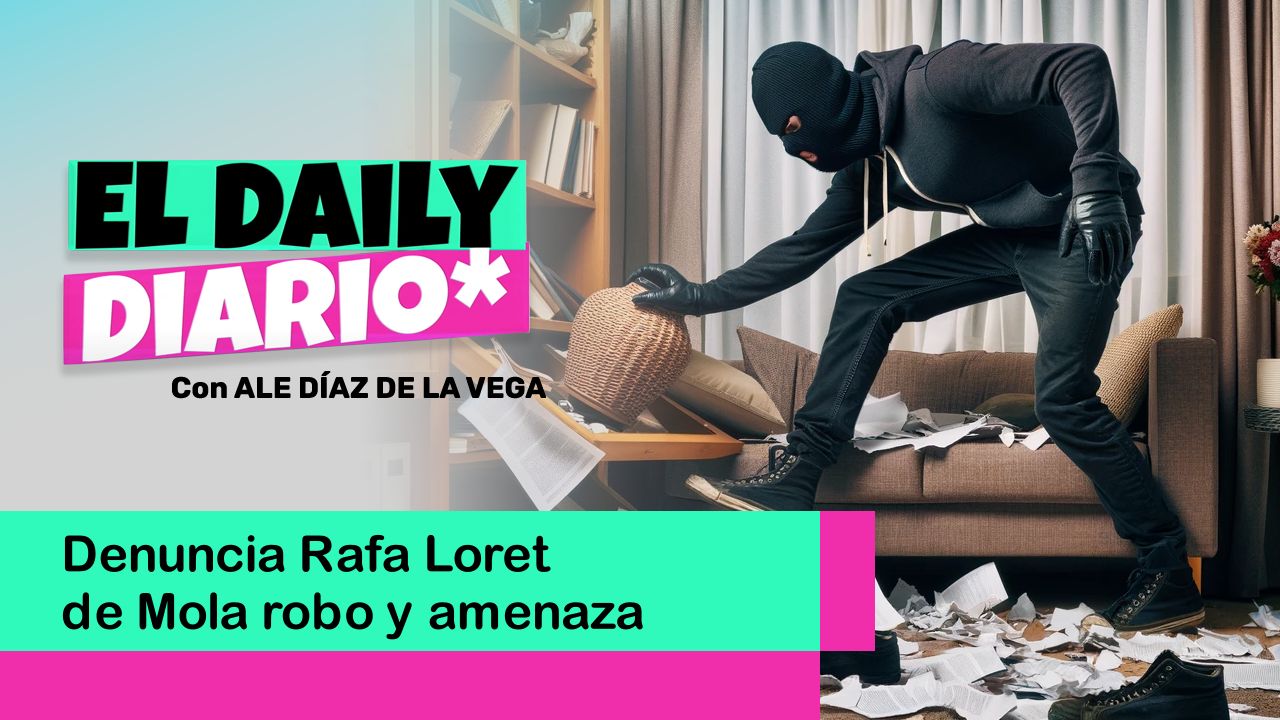 Lee más sobre el artículo Denuncia Rafa Loret de Mola robo y amenaza