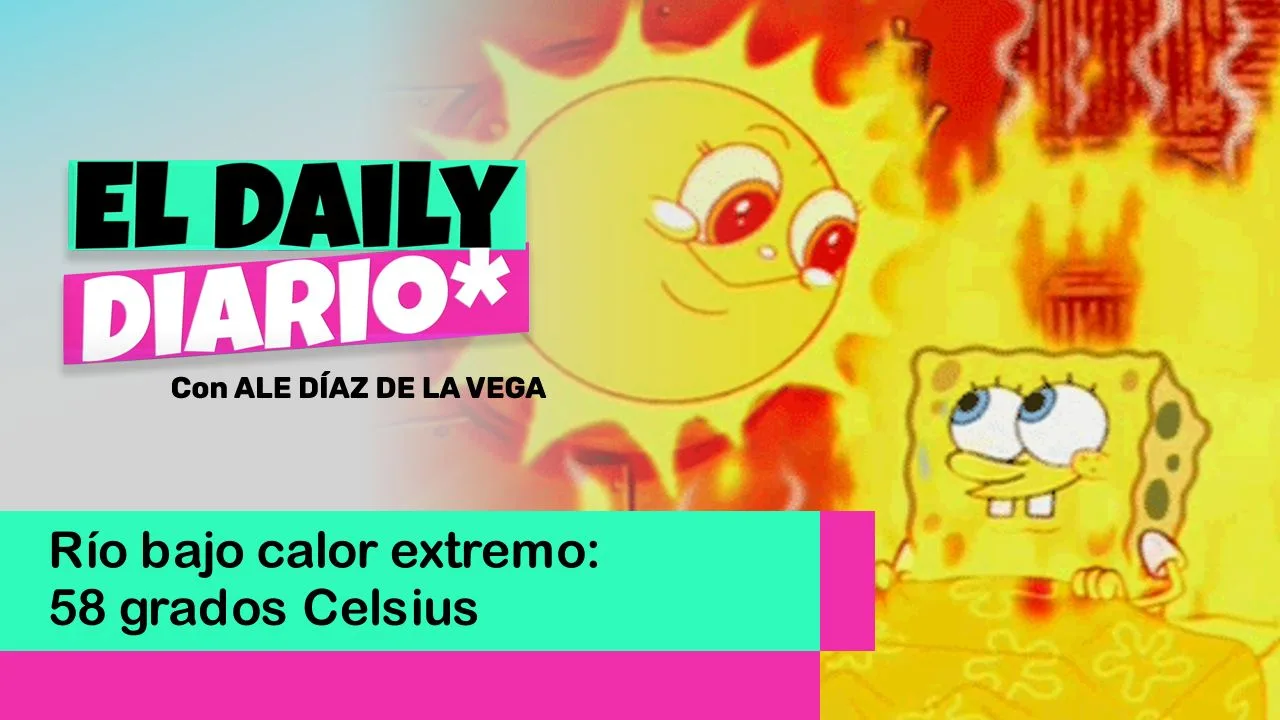 Lee más sobre el artículo Río bajo calor extremo: 58 grados Celsius