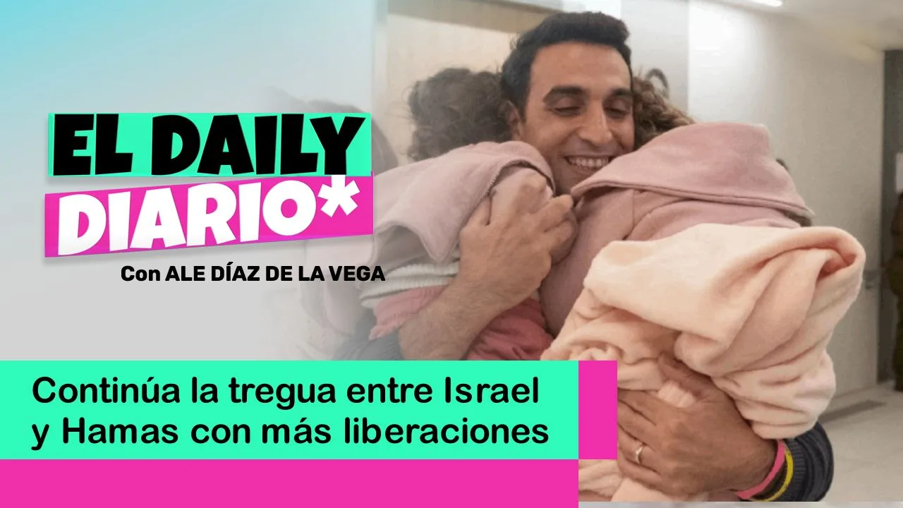 Lee más sobre el artículo Continúa la tregua entre Israel y Hamas con más liberaciones