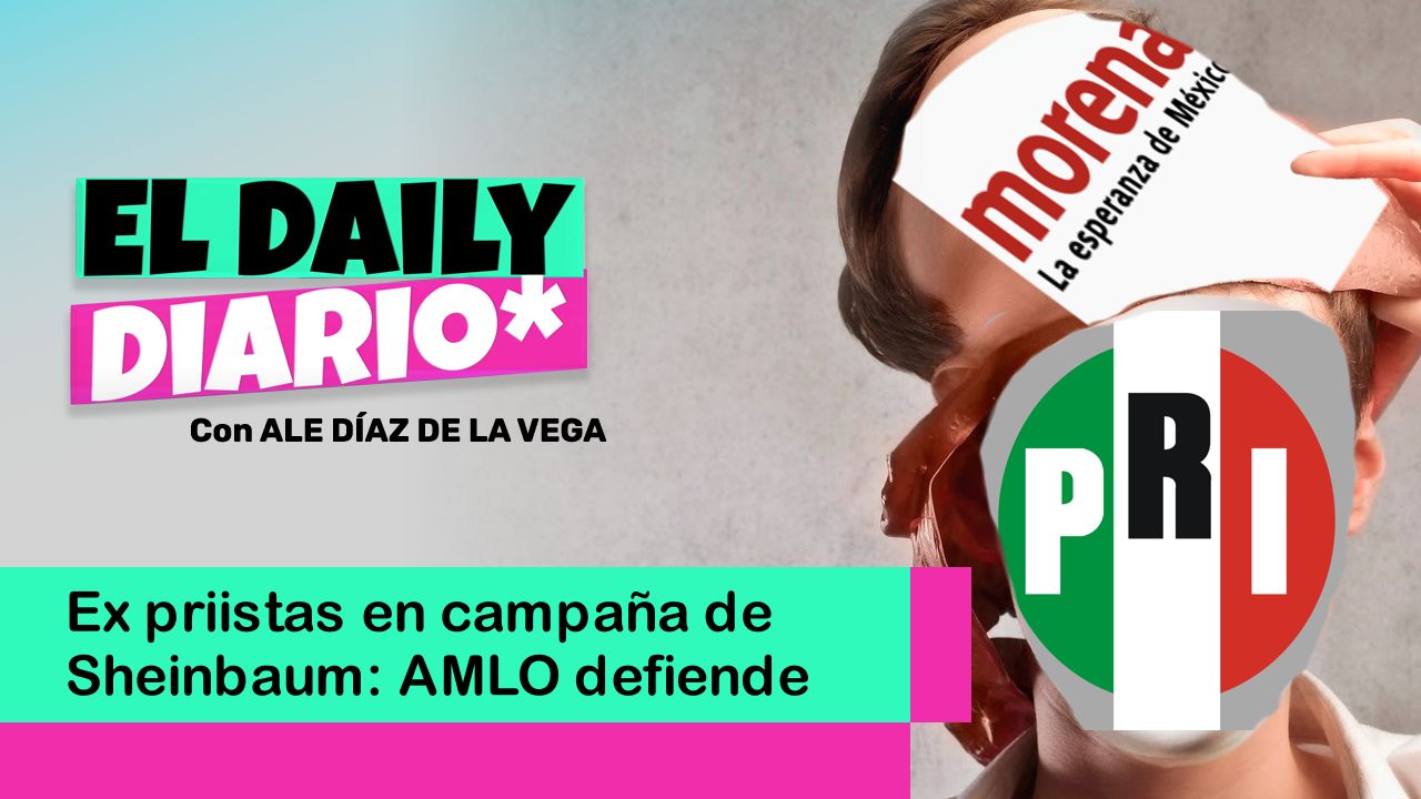 Lee más sobre el artículo Ex priistas en campaña de Sheinbaum: AMLO defiende alianzas