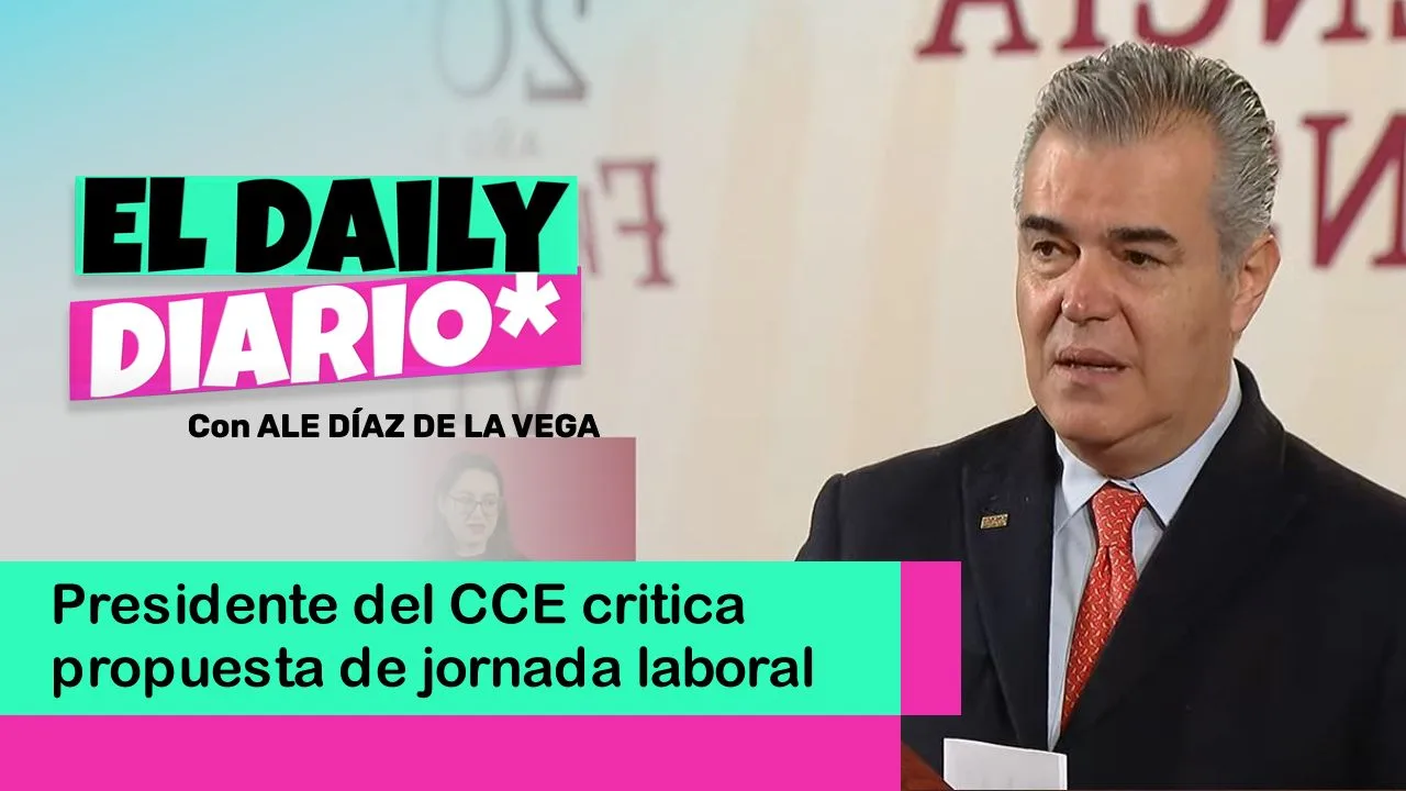 Lee más sobre el artículo Presidente del CCE critica propuesta de reducción de jornada laboral