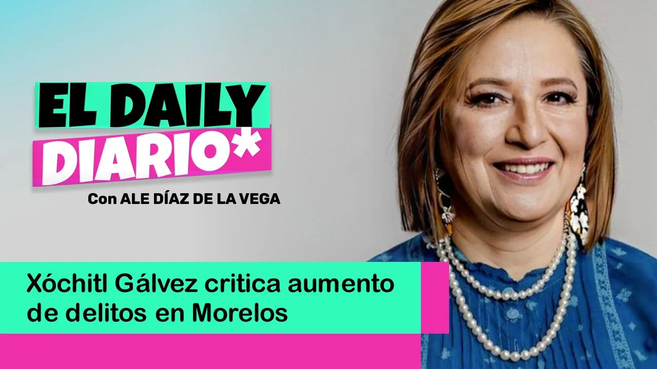 Lee más sobre el artículo Xóchitl Gálvez critica aumento de delitos en Morelos