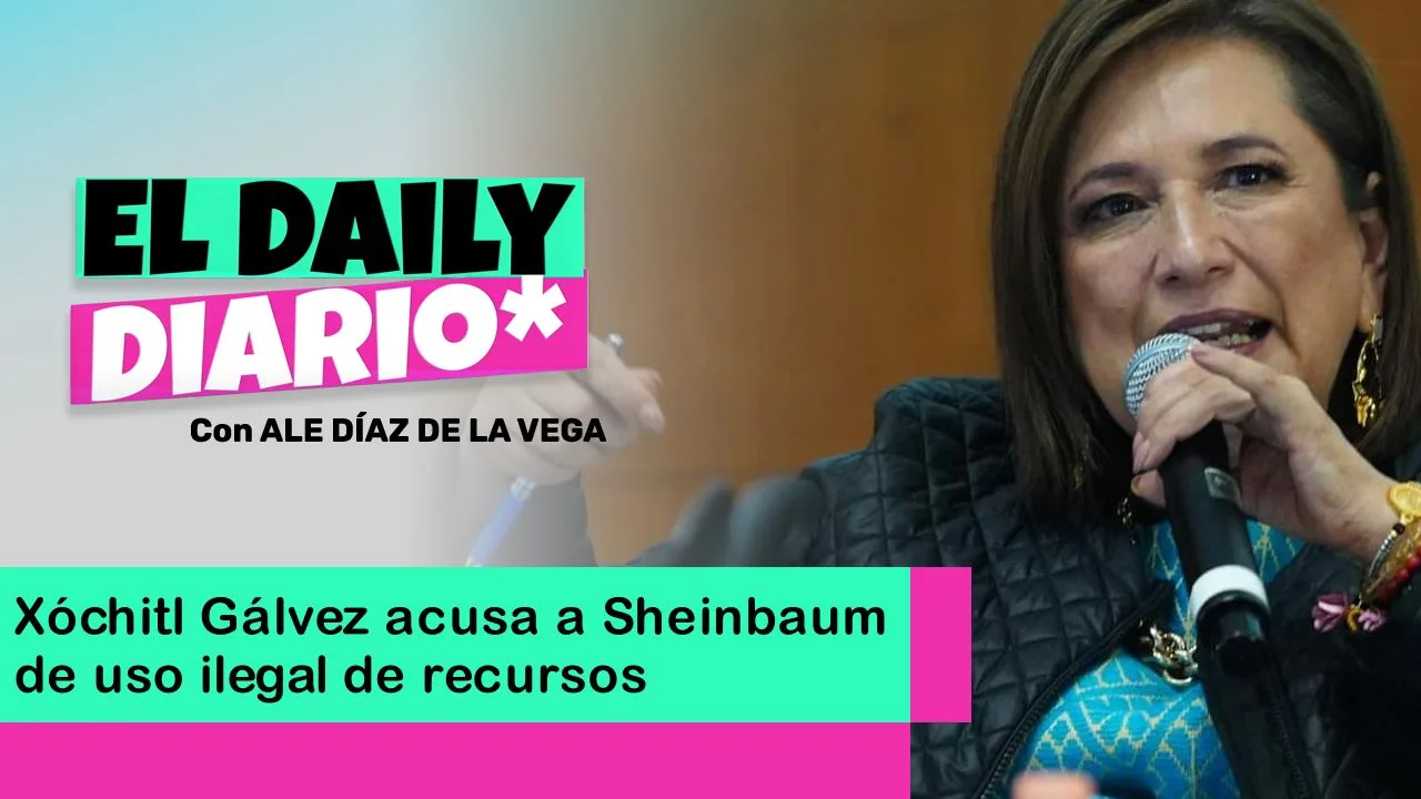 Lee más sobre el artículo Xóchitl Gálvez acusa a Sheinbaum de uso ilegal de recursos