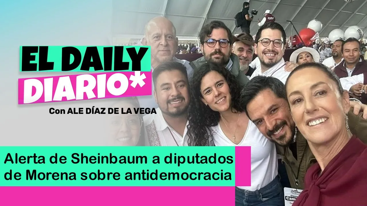 Lee más sobre el artículo Alerta de Sheinbaum a diputados de Morena sobre antidemocracia
