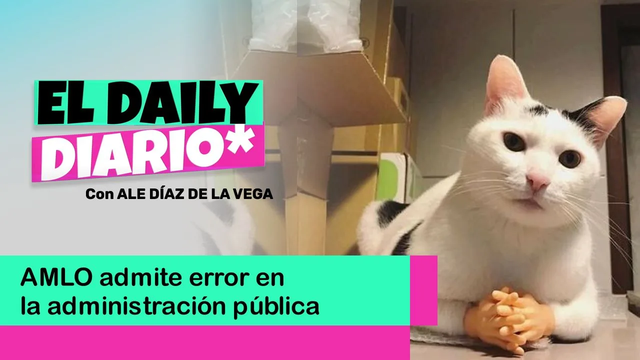 Lee más sobre el artículo AMLO admite error en la administración pública