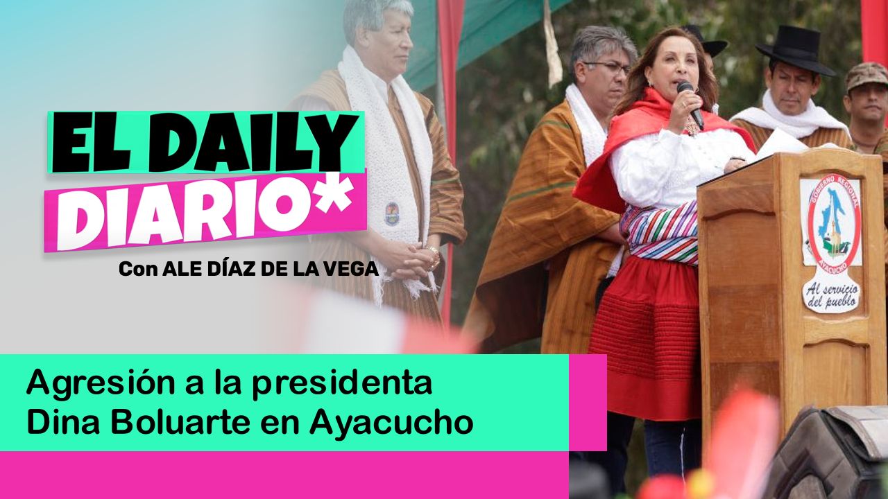 Lee más sobre el artículo Agresión a la presidenta Dina Boluarte en Ayacucho