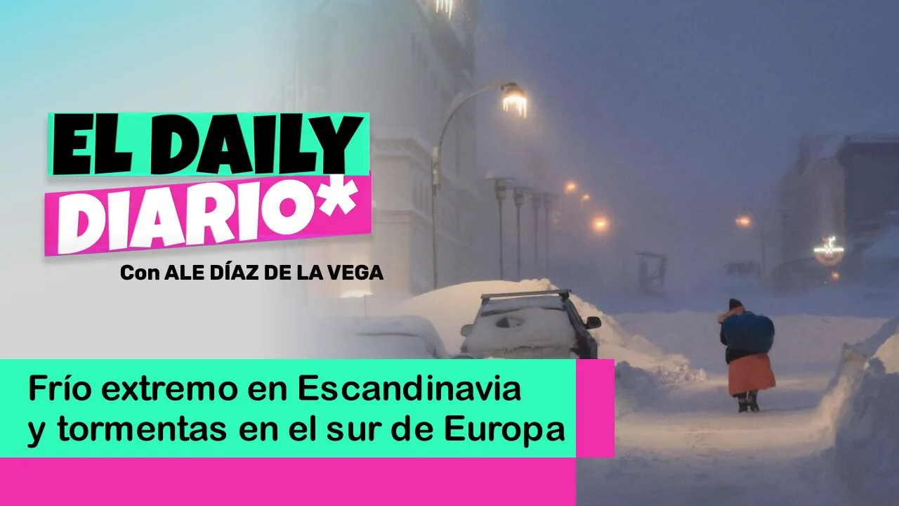 Lee más sobre el artículo Frío extremo en Escandinavia y tormentas en el sur de Europa