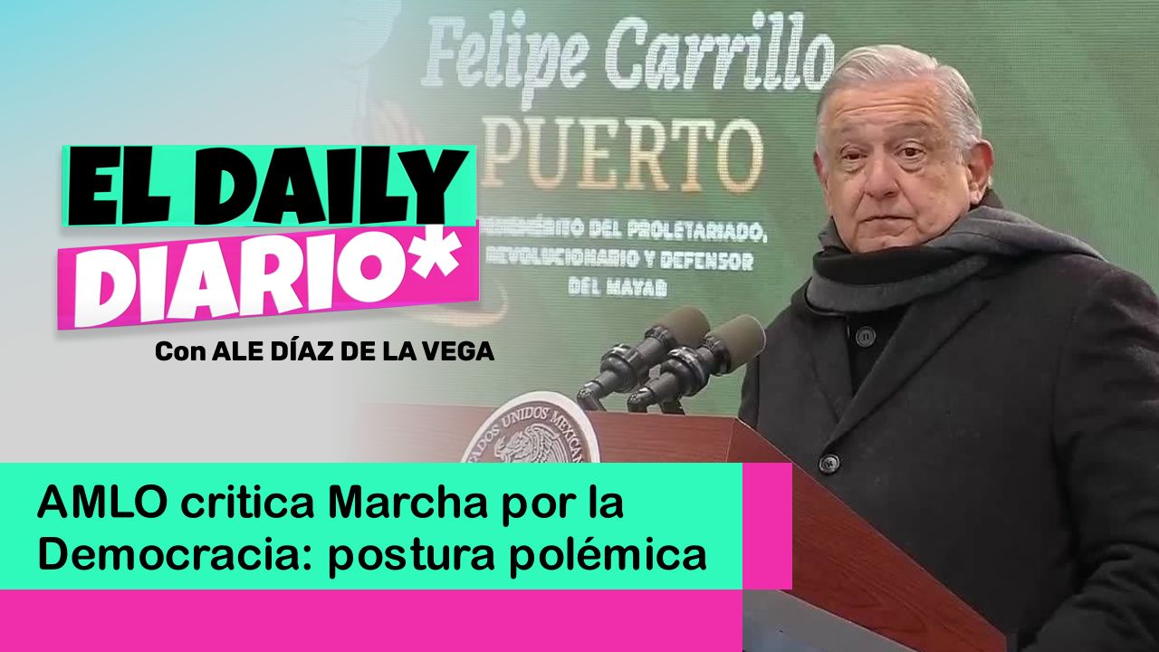 Lee más sobre el artículo AMLO critica Marcha por la Democracia: postura polémica