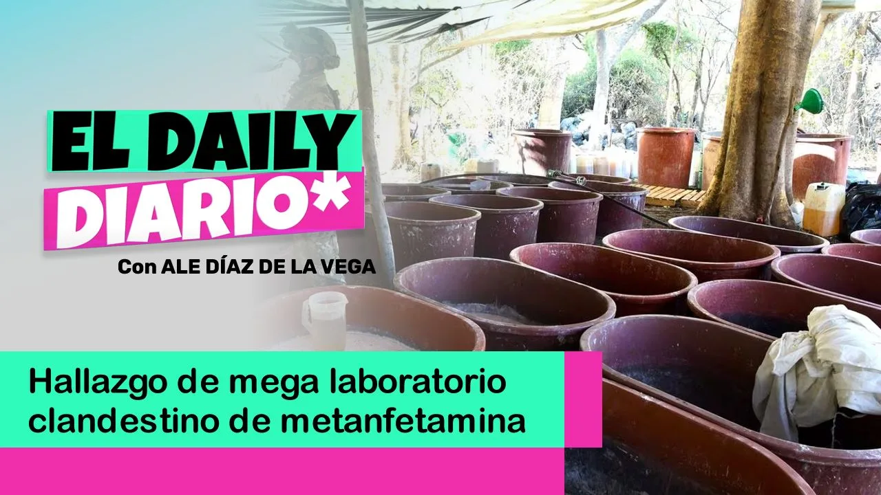 Lee más sobre el artículo Hallazgo de mega laboratorio clandestino de metanfetamina