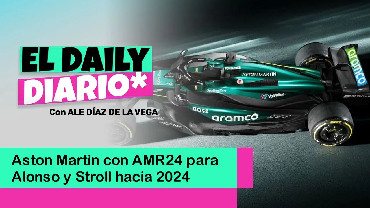 Lee más sobre el artículo Aston Martin con AMR24 para Alonso y Stroll hacia 2024