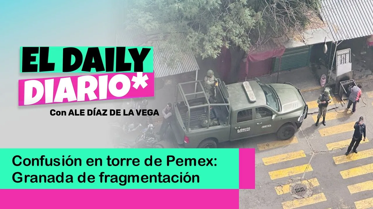 Lee más sobre el artículo Confusión en torre de Pemex: Granada de fragmentación