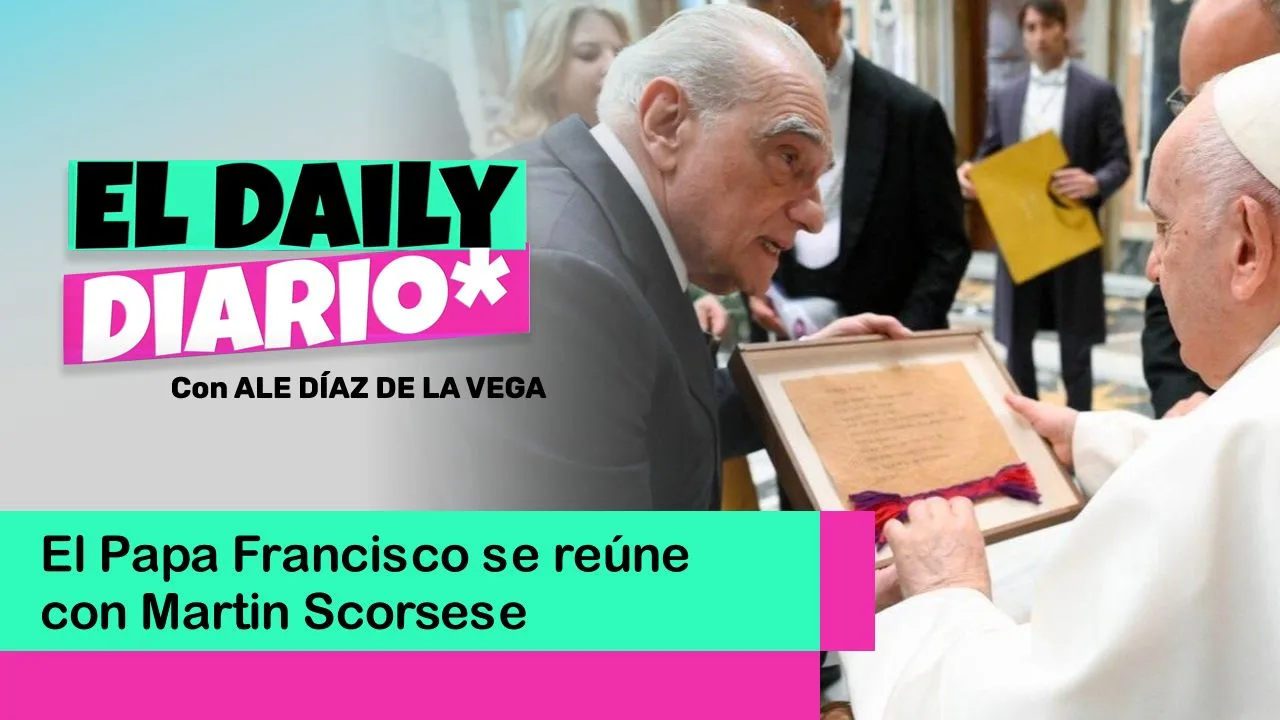 Lee más sobre el artículo El Papa Francisco se reúne con Martin Scorsese