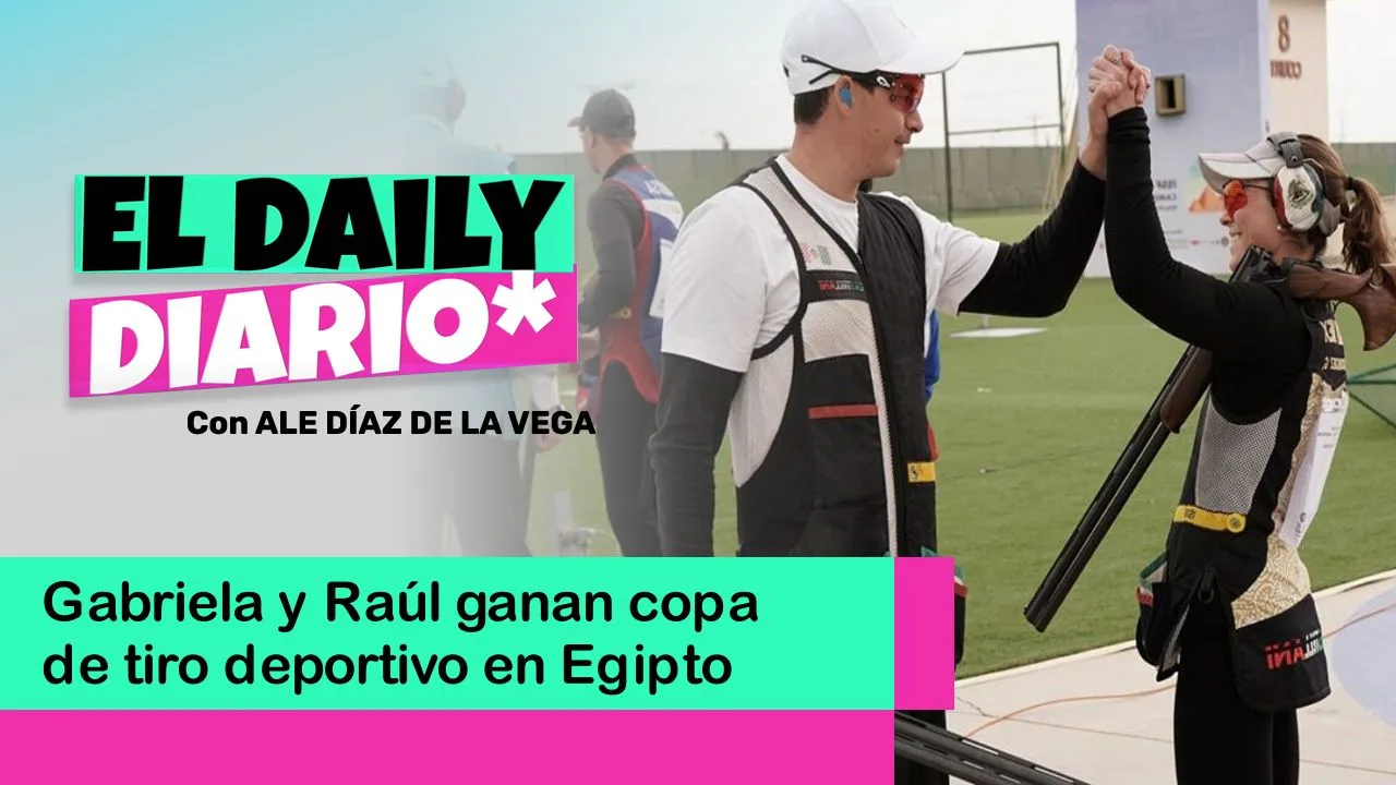 Lee más sobre el artículo Gabriela y Raúl ganan copa de tiro deportivo en Egipto