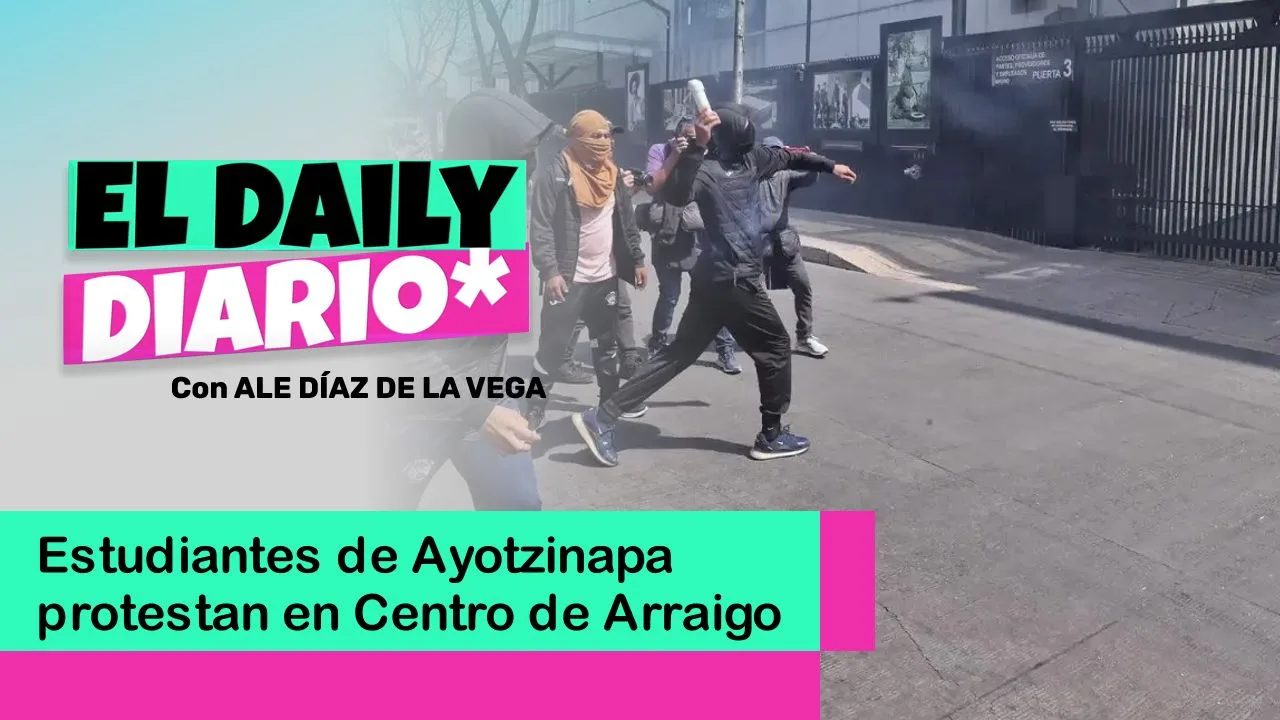 Lee más sobre el artículo Estudiantes de Ayotzinapa protestan en Centro de Arraigo
