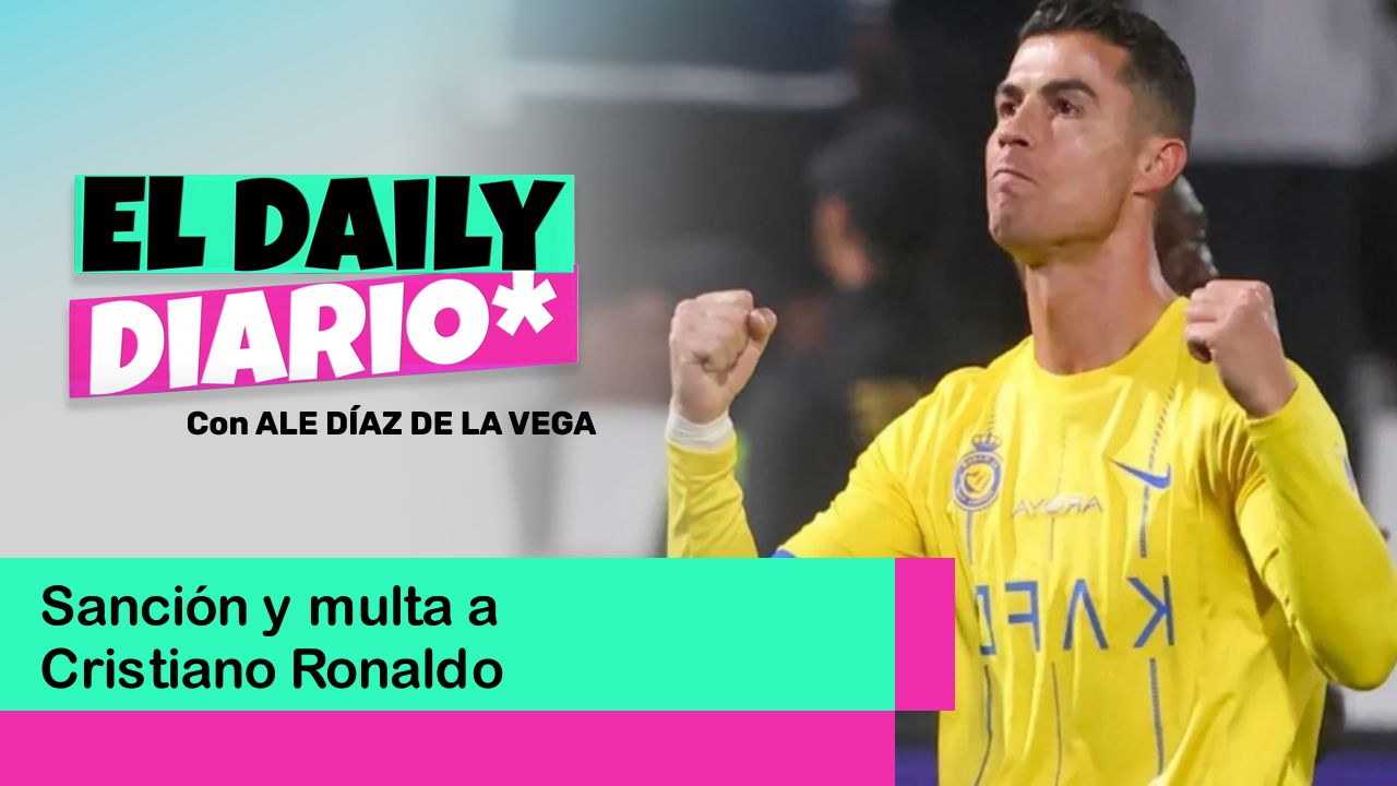 Lee más sobre el artículo Sanción y multa a Cristiano Ronaldo