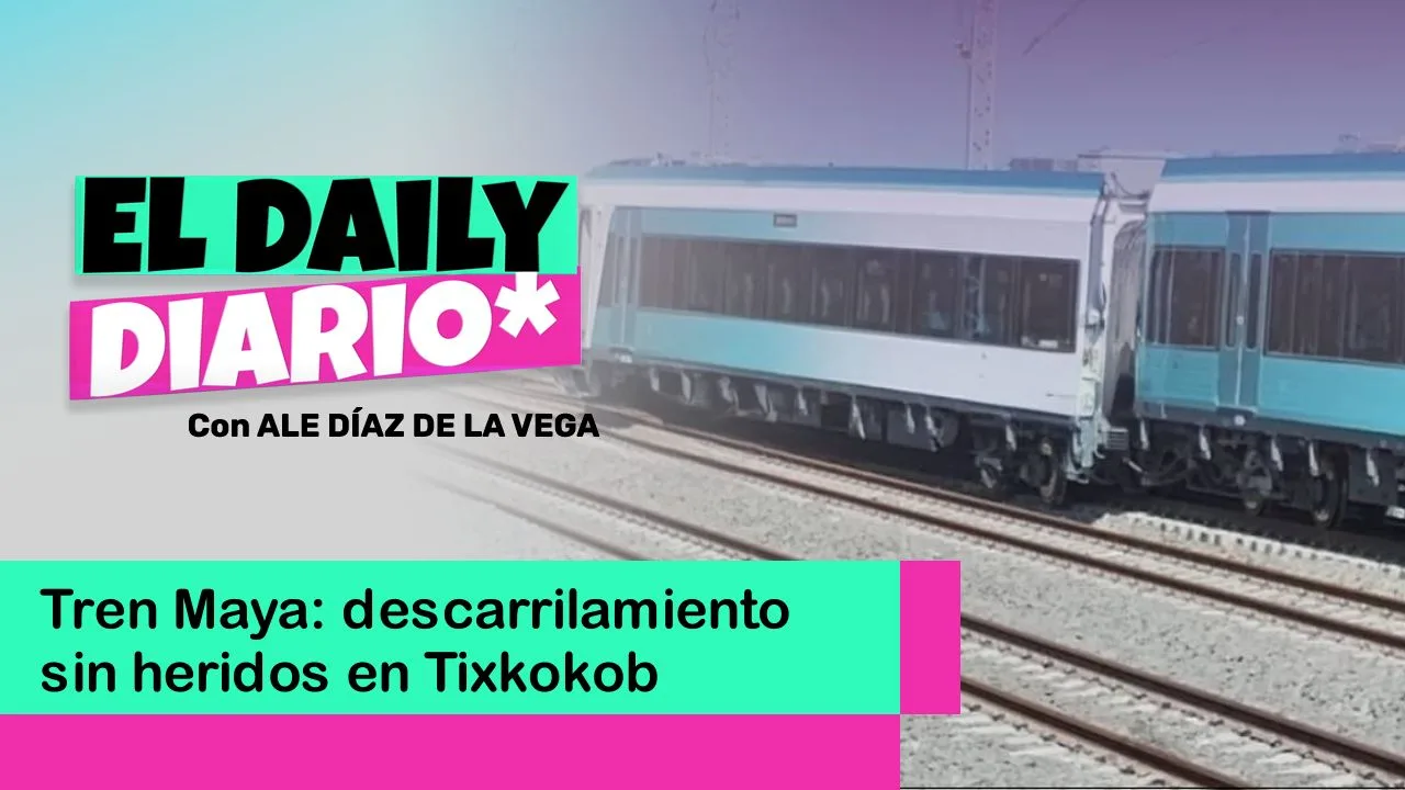 Lee más sobre el artículo Tren Maya: descarrilamiento sin heridos en Tixkokob