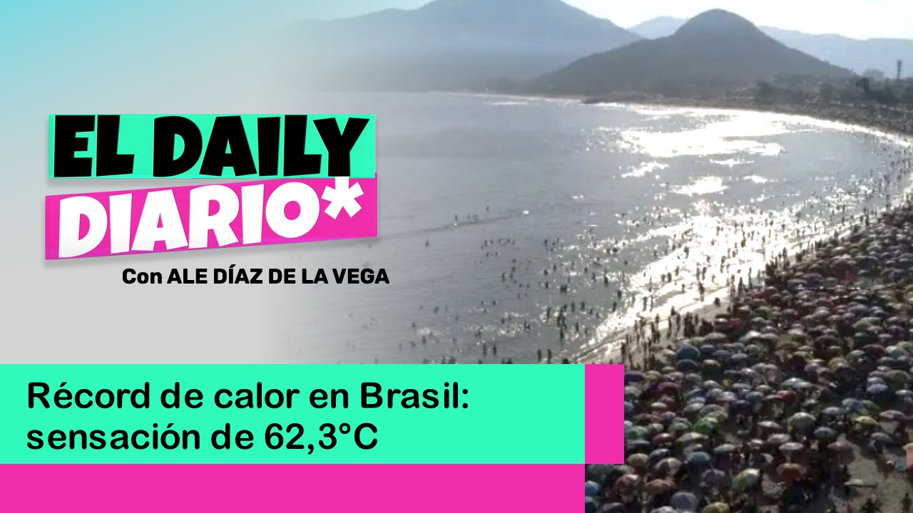 Lee más sobre el artículo Récord de calor en Brasil: sensación de 62,3°C