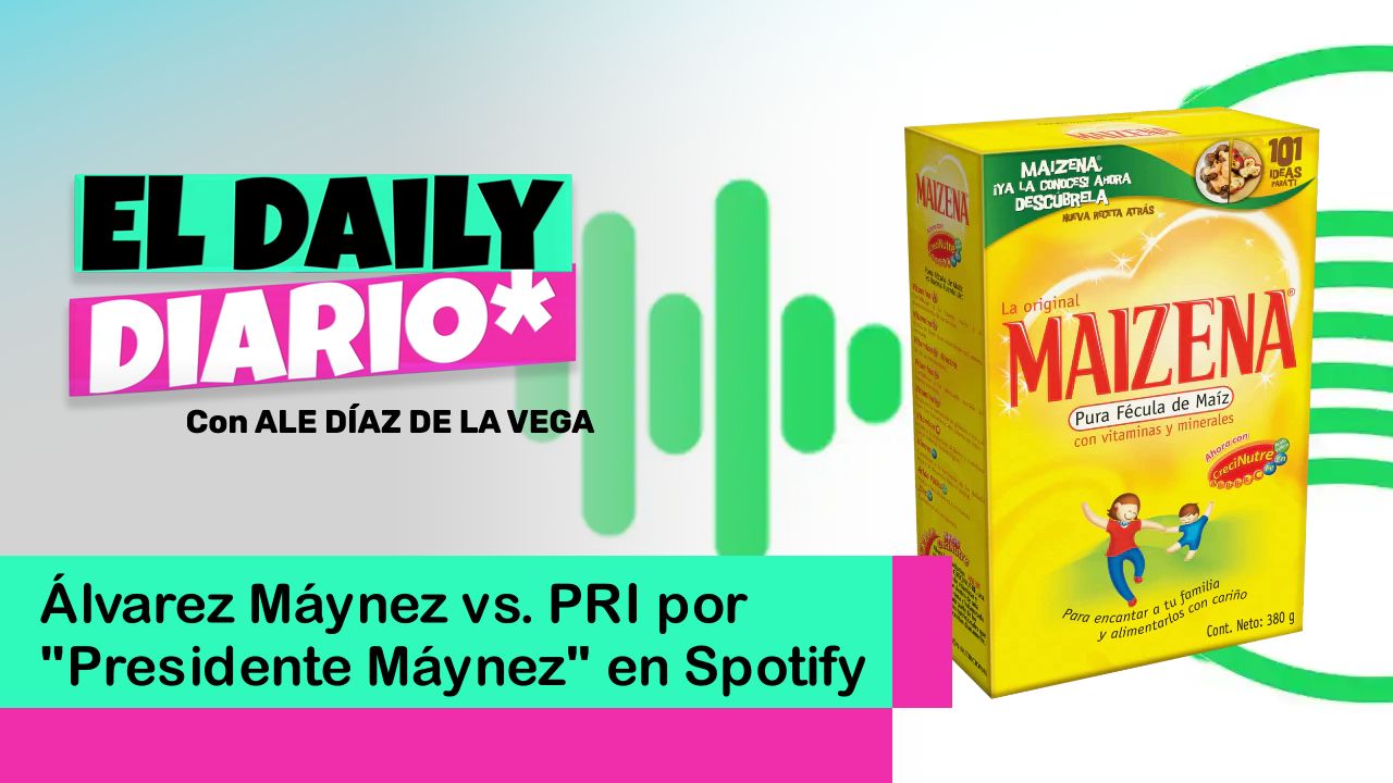 Lee más sobre el artículo Álvarez Máynez vs. PRI por “Presidente Máynez” en Spotify