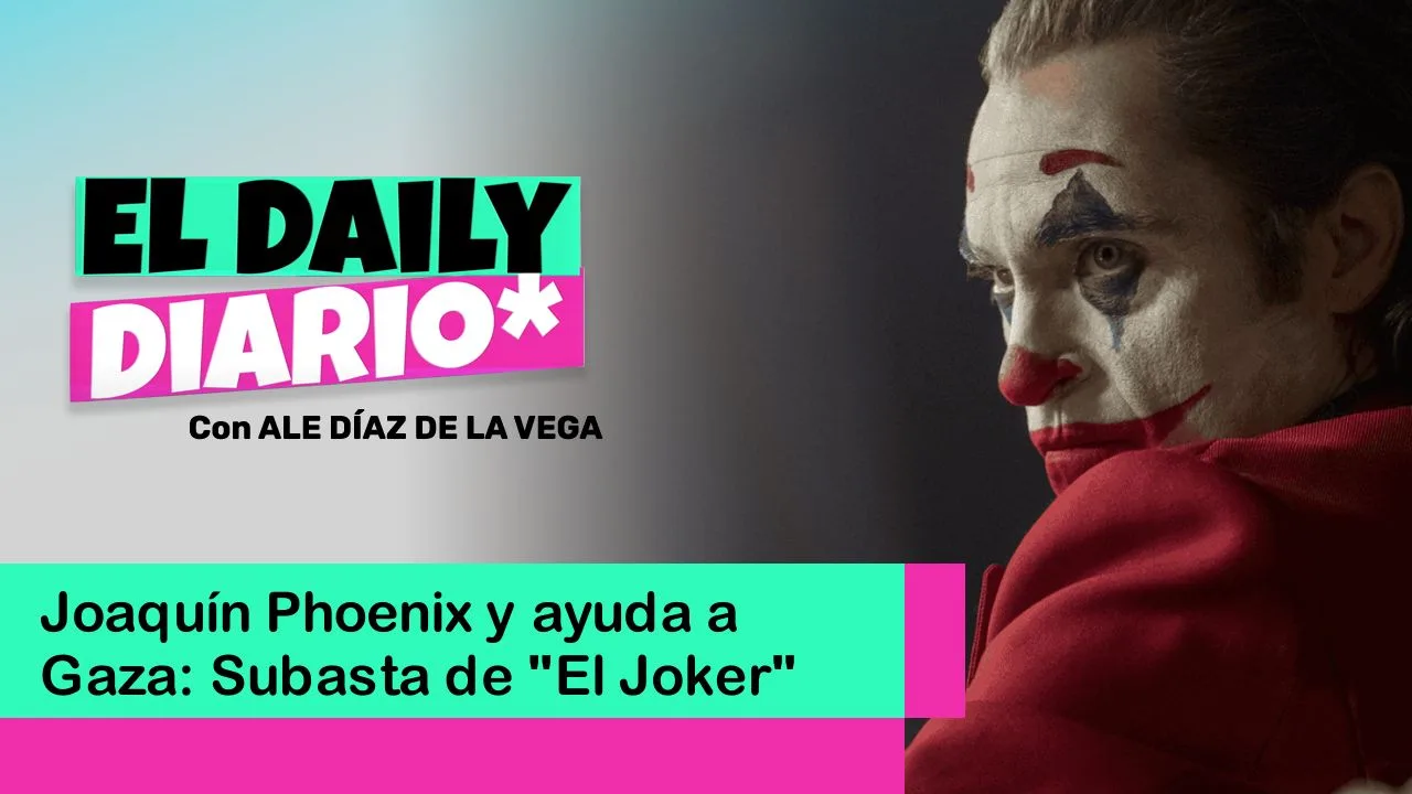Lee más sobre el artículo Joaquín Phoenix y ayuda a Gaza: Subasta de “El Joker”