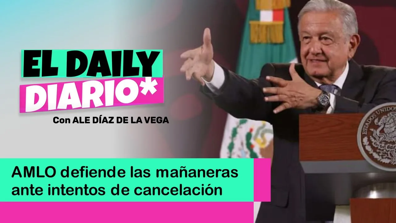 Lee más sobre el artículo AMLO defiende las mañaneras ante intentos de cancelación