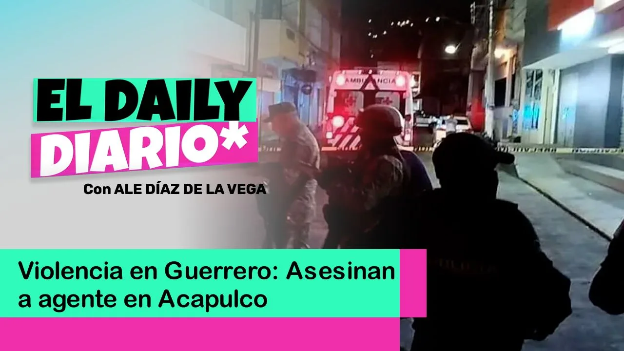 Lee más sobre el artículo Violencia en Guerrero: Asesinan a agente en Acapulco