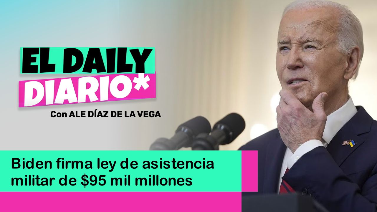 Lee más sobre el artículo Biden firma ley de asistencia militar de $95 mil millones