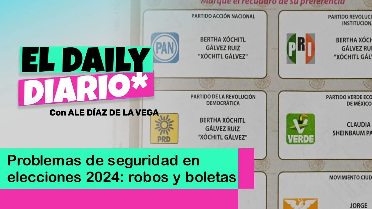 Lee más sobre el artículo Problemas de seguridad en elecciones 2024: robos y boletas