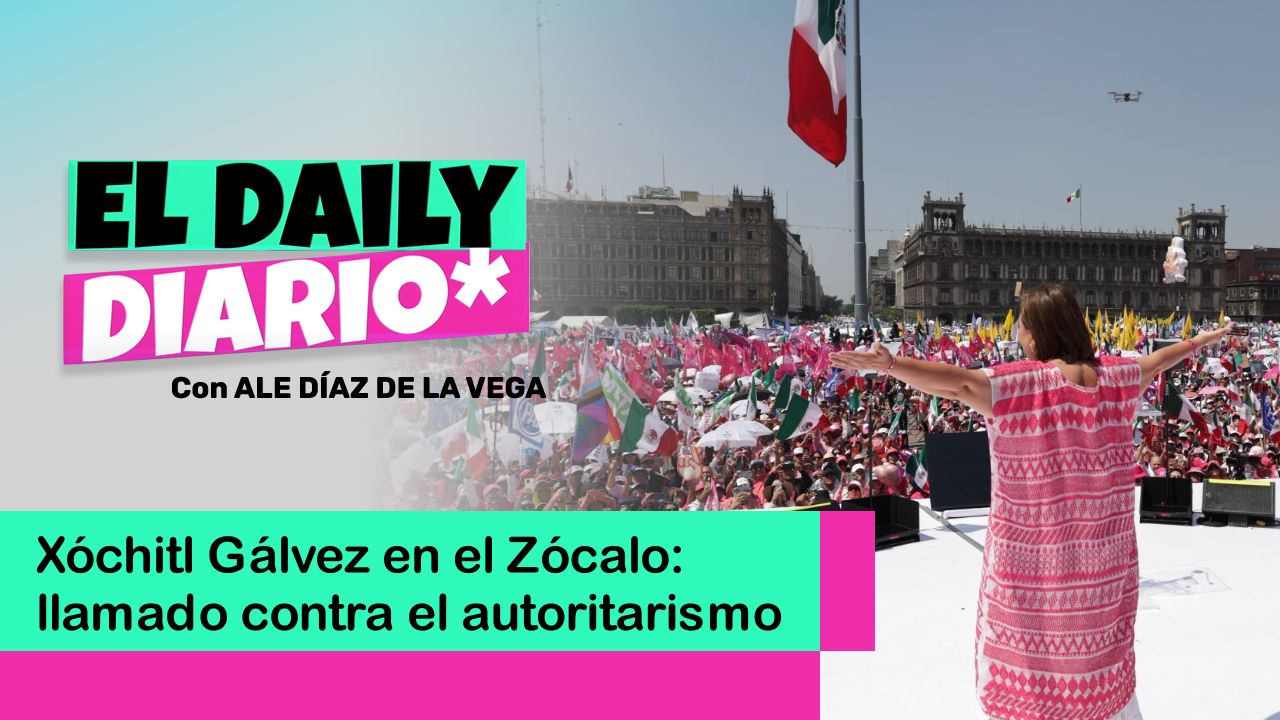 Lee más sobre el artículo Xóchitl Gálvez en el Zócalo: llamado contra el autoritarismo