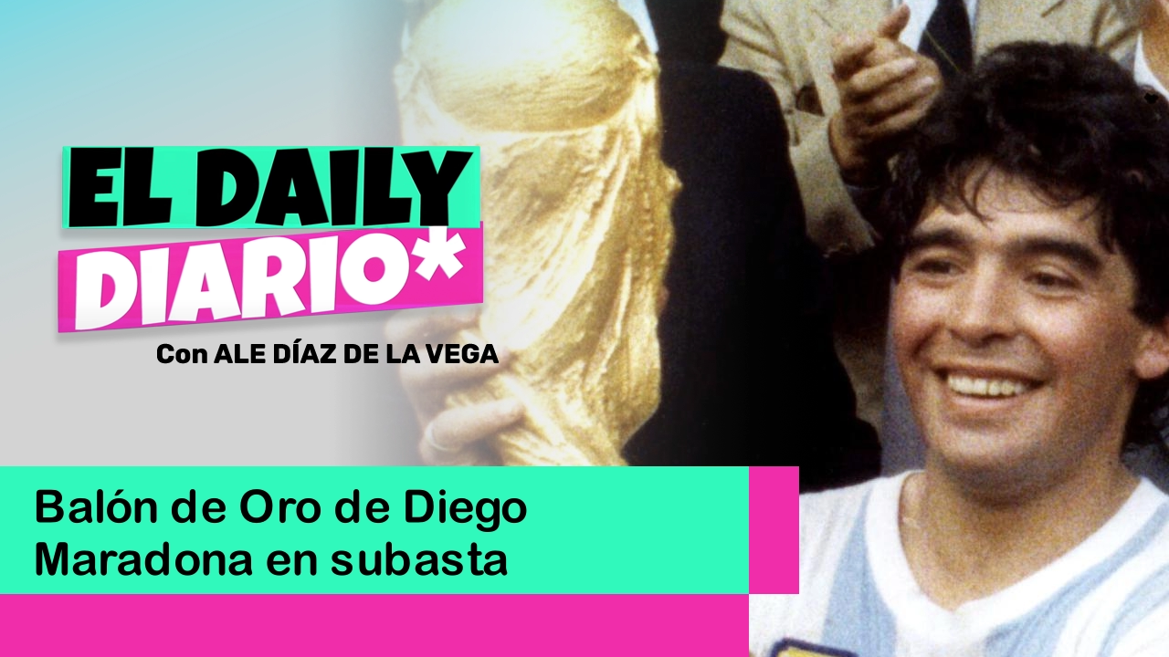 Lee más sobre el artículo Balón de Oro de Diego Maradona en subasta