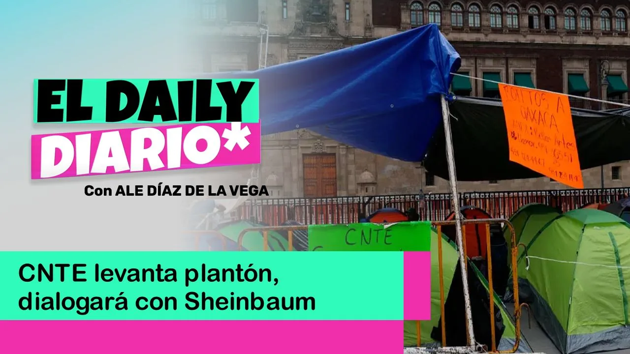 Lee más sobre el artículo CNTE levanta plantón, dialogará con Sheinbaum