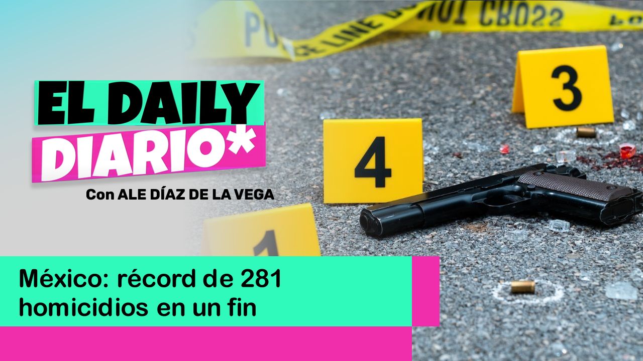 Lee más sobre el artículo México: récord de 281 homicidios en un fin