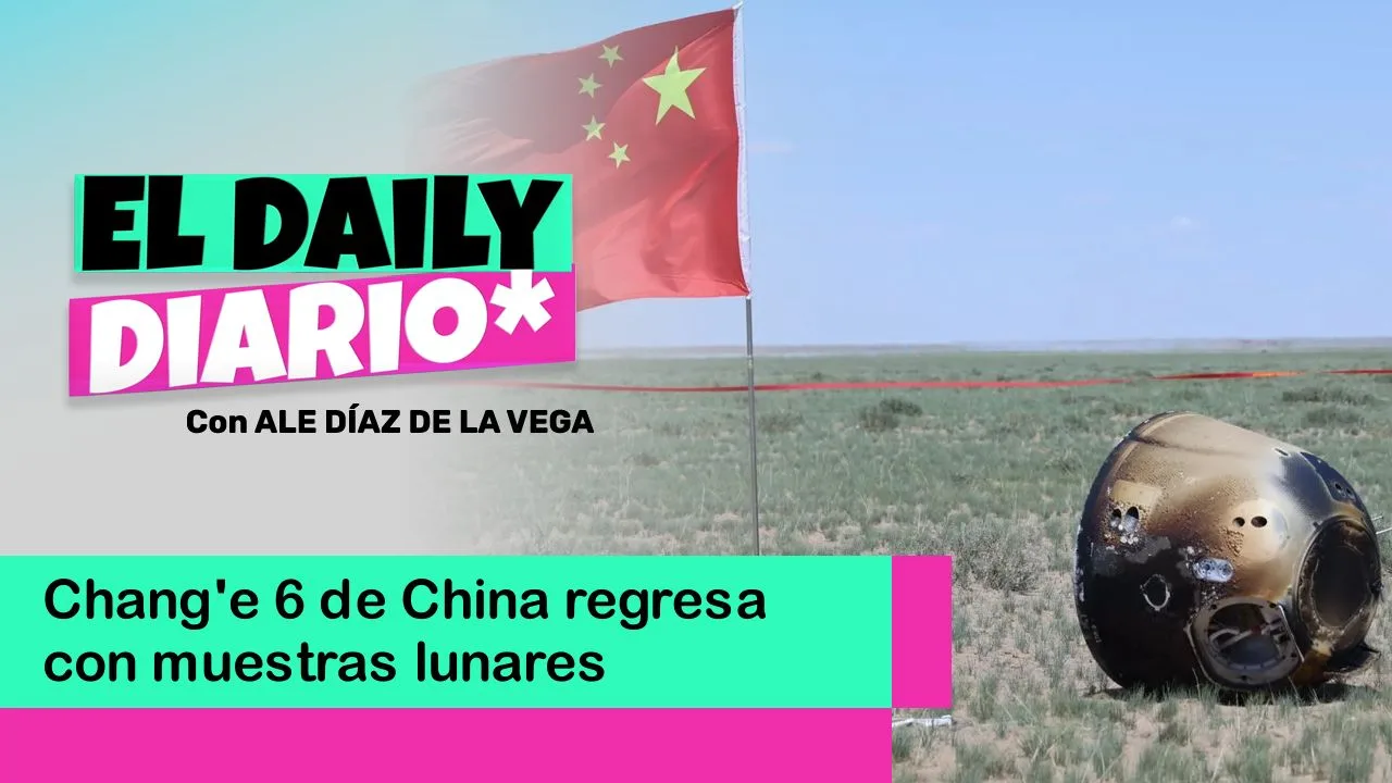 Lee más sobre el artículo Chang’e 6 de China regresa con muestras lunares