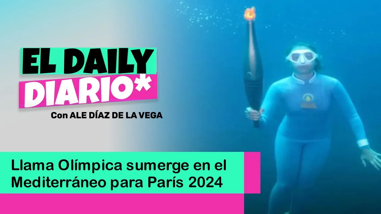 Lee más sobre el artículo Llama Olímpica sumerge en el Mediterráneo para París 2024