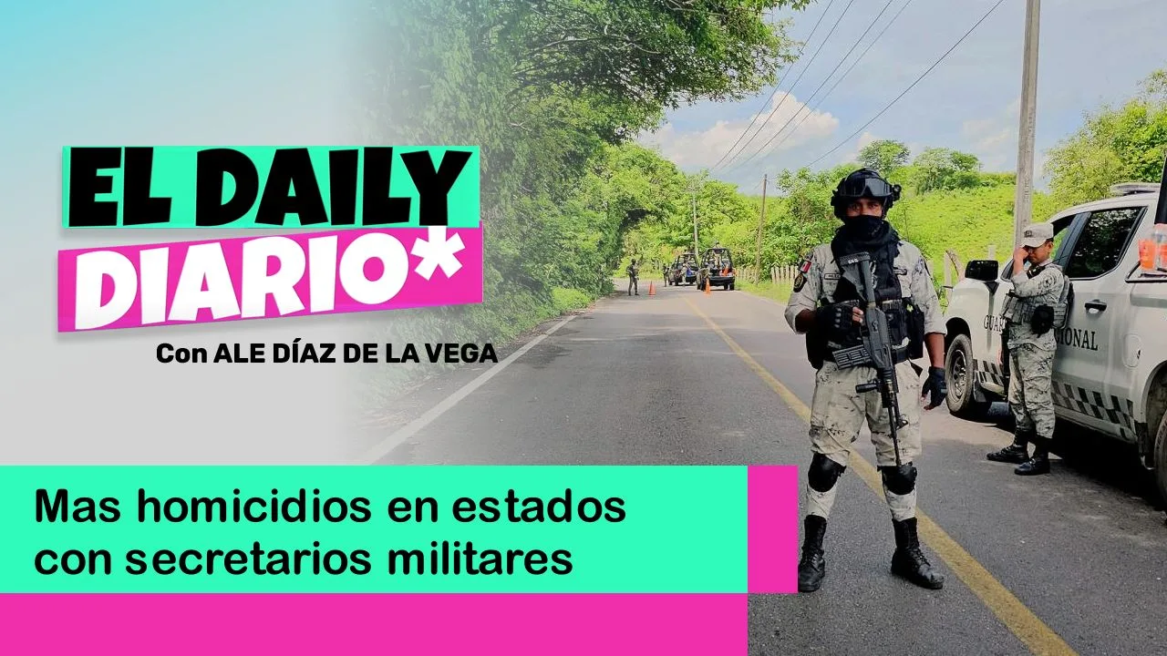 Lee más sobre el artículo Mas homicidios en estados con secretarios militares