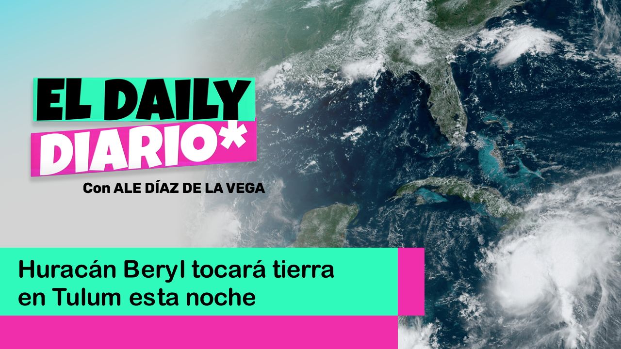 Lee más sobre el artículo Huracán Beryl tocará tierra en Tulum esta noche