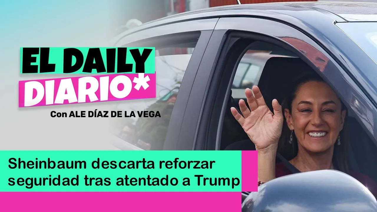 Lee más sobre el artículo Sheinbaum descarta reforzar seguridad tras atentado a Trump