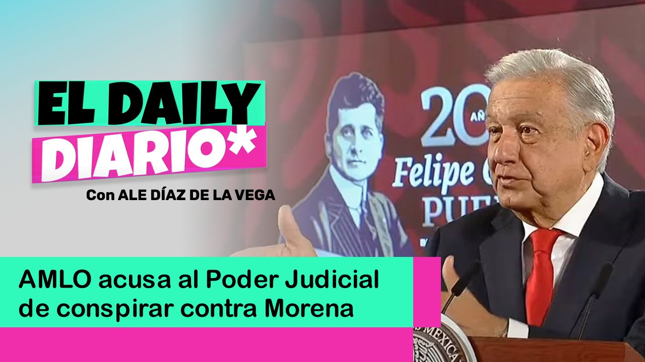 Lee más sobre el artículo AMLO acusa al Poder Judicial de conspirar contra Morena