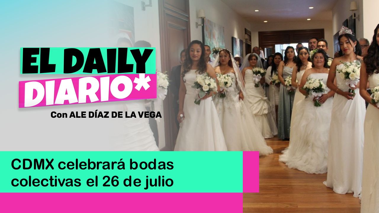 Lee más sobre el artículo CDMX celebrará bodas colectivas el 26 de julio